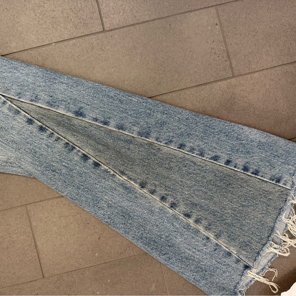 Re/Done Light Blue Flare Jeans - Picture 7 of 7